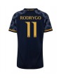 Ženski Nogometna dresi replika Real Madrid Rodrygo Goes #11 Gostujoči 2023-24 Kratek rokav